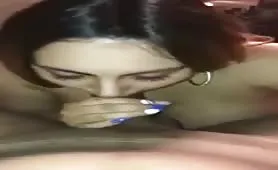 Chubby latina sucking dick 