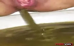 Diarheea in toilet