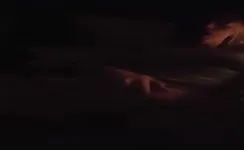 Blonde redneck masturbating