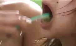 Bathtime enema games
