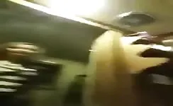 Turds floating in toilet