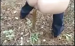 Huge dump in a forest