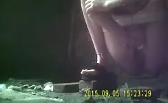 Chinese girl shitting