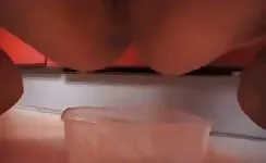 Tattooed teen eats her own shit