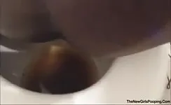 Black girl shitting 