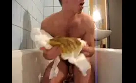Huge Load from a Petite Guy