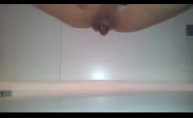 Man Poops in Shower