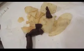 Dude Eats Chips and Shits