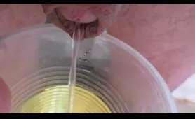 Stud Drops a Nasty Piss Load