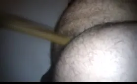 Close Up of a Guy Who Shits