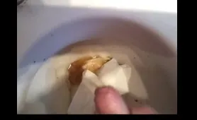 Man Shits After Wank