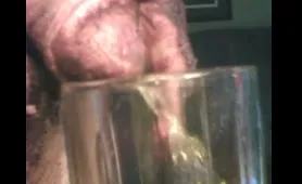 Naughty Guy Drops a Nasty Load