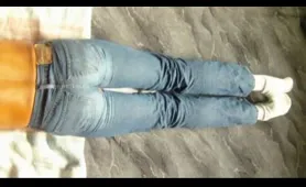 Man Shits in His Tight Jeans