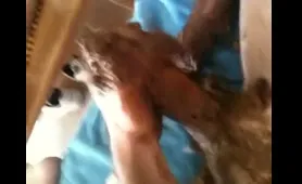 Stud Covers Himself in Warm Shit