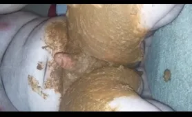 Man Gets Smearing of Shit on His Penis