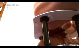 Guy Takes a Dirty Poop Down His Throat