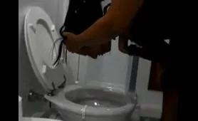 Drunk Latina Takes a Nasty Dump