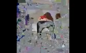 Lady in Leather Poops