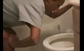 Petite Lady Pukes and Shits