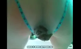Sexy Chick Poops in Her Panty