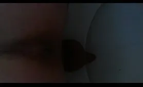 Amateur Lady Poops in the Toilet
