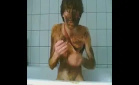 Scat Boy Drinks Own Piss and Eats Poop