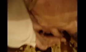 Man gets finger in Ass covered in Shit