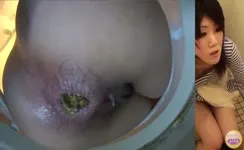 Japanese teen is very constipated