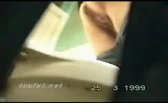Shitting over toilet