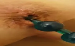 Using anal beads to masturbate