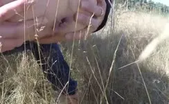Blonde babe shitting two times