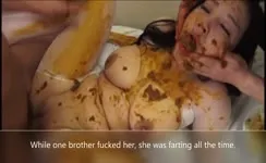 Japanese teen involved into hardcore sex