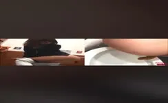 Japanese girl shitting