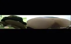 Big ass teen shitting
