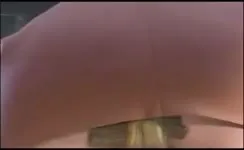 Liquid shit in brown pantyhose