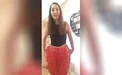 Beautiful college girl peeing
