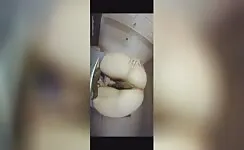 Amazing sweet pooping booty 