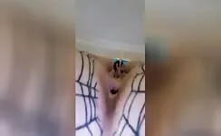 MILF's pooping asshole 