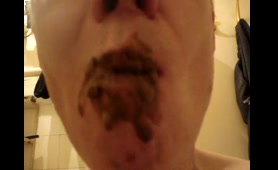 He Enjoys Shit in His Mouth