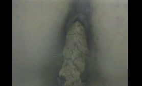 Sexy Lady Shits on Public Toilet