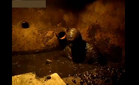 Man Craps in Septic Tank