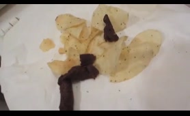 Babe Eats Chips and Shits