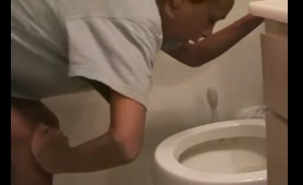 Sexy Woman Pukes and Poops