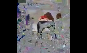 Lady in Leather Poops