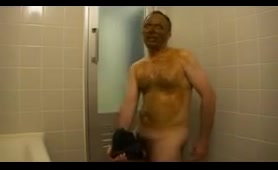 Lady Enjoys Scat Play