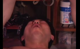 Lady Eats Shit from Her Ass