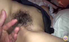 Hairy babe gets fucked in the ass after pooping