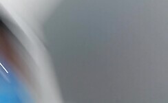 Woman Poops in Toilet